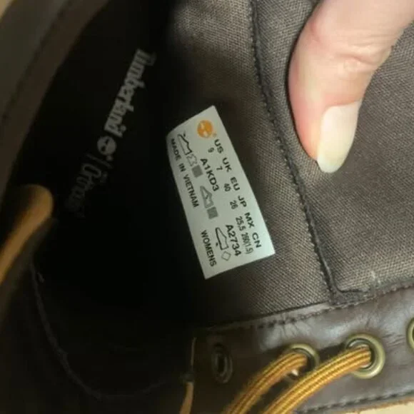 Timberland Lace-Up Wedge Heel Boot - Picture 5 of 5